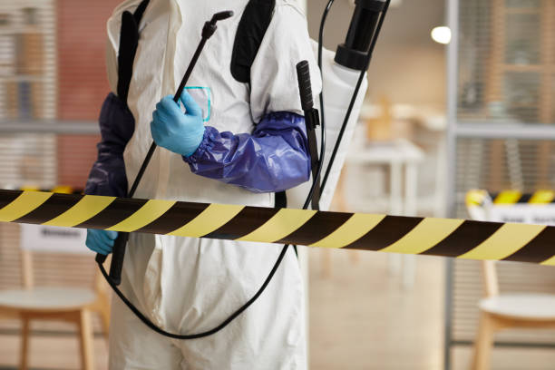 Professional Biohazard Cleanup technician working in Waynesburg, PA